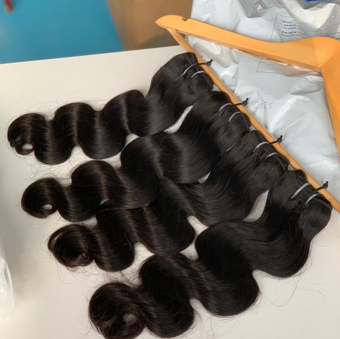 12A Grade Body Wave Hair Bundles 100g/1PCS Virgin Hair 100% Human Hair Weave Bundles