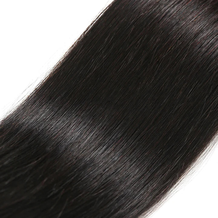 Ruilong Hair 1PCS High-quality Straight 4"X4" Transparent Lace Closure 100% Virgin Human Hair