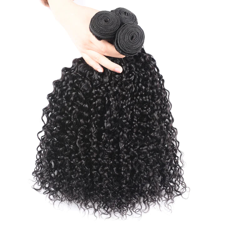 Ruilong Hair 12A Grade Kinky Curly 120g/1PCS Virgin Hair Bundles Natural Color 100% Human Hair Extension